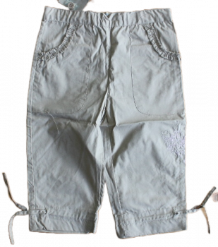 Baby Sommerhose cotton pants rosa, beige  Größe 74-92