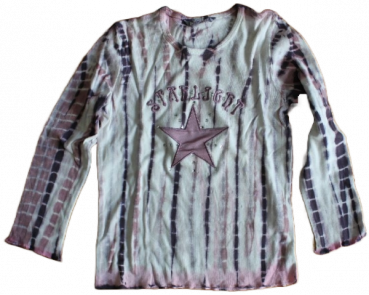Langarmshirt Batik  starlight  Größe 110-122