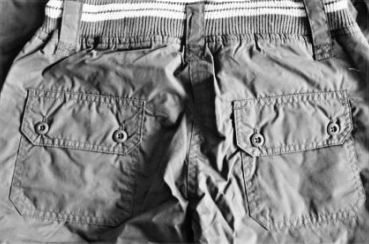 Thermohose Stiefelhose, grau, Übergröße SMS  128-164 xw