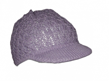 Strickcap Schirmmütze Größe 55/57