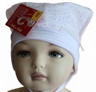 MützenTuch mit UV-protection rosa Größe 43/45