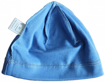 Umschlagmütze purepure mittelblau 100% kbA cotton  51-57