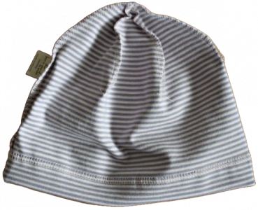 Umschlagmütze purepure  himbeere/wasser 100% kbA cotton Größe 53-55