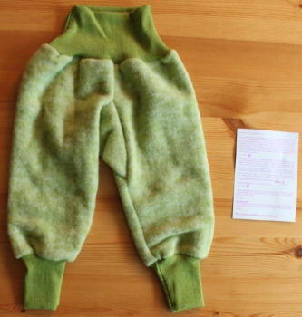 Schlupfhose Wollfleece kbT Größe 98/104