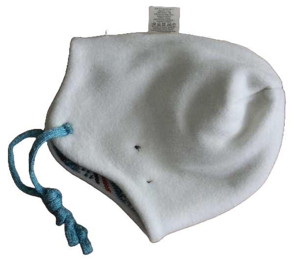 Baby Binde Strickmütze  purepure mit Seide Größe 43-49
