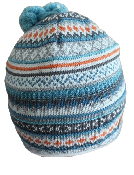 Baby Binde Strickmütze  purepure mit Seide Größe 43-49