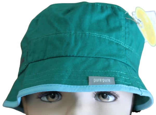 Fischerhut pure grün 100%kbA cotton