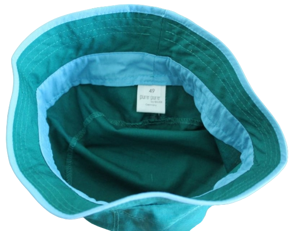 Fischerhut pure grün 100%kbA cotton