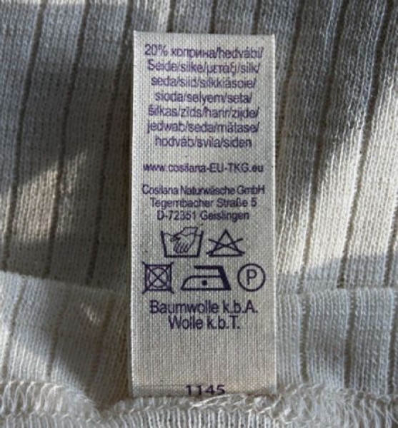 Kinder Hemd Seide/Wolle-Baumwolle 1/4Arm natur Gr. 92-152 Kinder Hemd Seide/Wolle-Baumwolle 1/4Arm natur Gr. 92-152