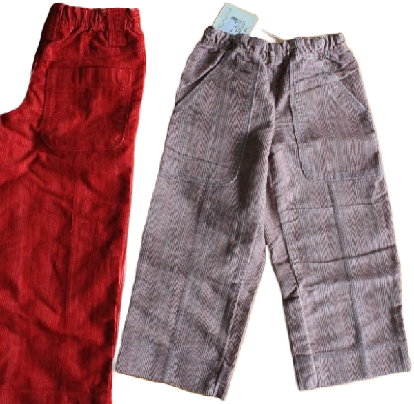Cordhose Aubergine