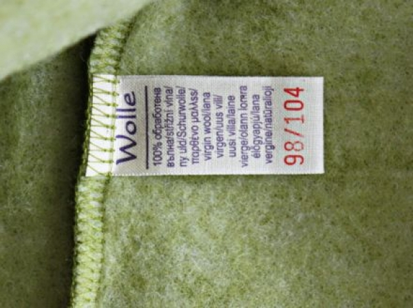 Jäckchen mit Kapuze Wollfleece kbT Fb. lindgrün melange Jäckchen mit Kapuze Wollfleece kbT Fb. lindgrün melange