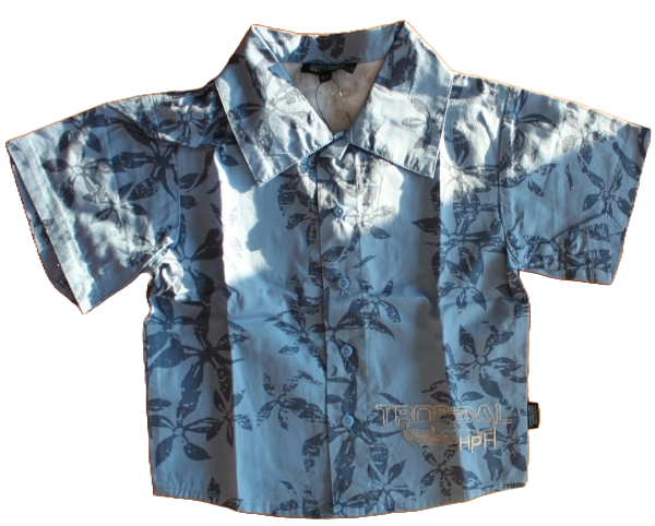 Shirt beach Größe 98-134  Baumwolle blau