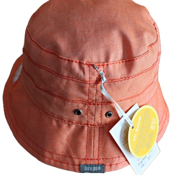 Fischerhut pure orange 100% kbA cotton