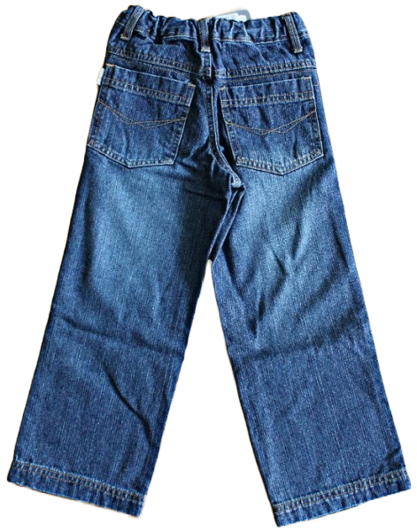 Jeans 5 pockets klassisch blue Gummizug  7079