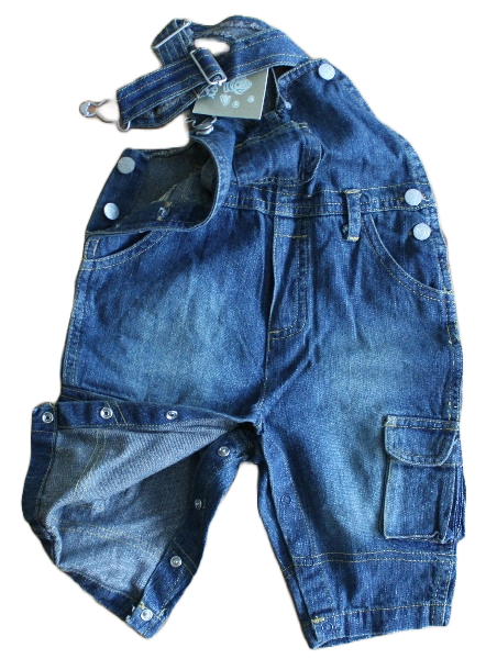 Latzhose Jeans denim Größe 68-92 100% cotton