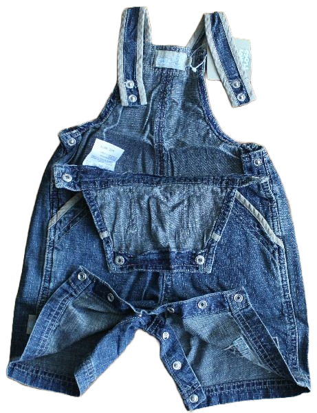 Jeans Shorts Latzhose  Baumwolle  Größe 68-80