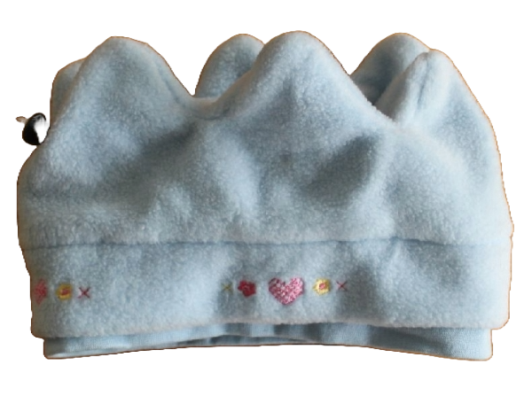 Fleecehut/mütze mit Ohrenschutz, gedoppelt, Fb Bleu, Größe 50