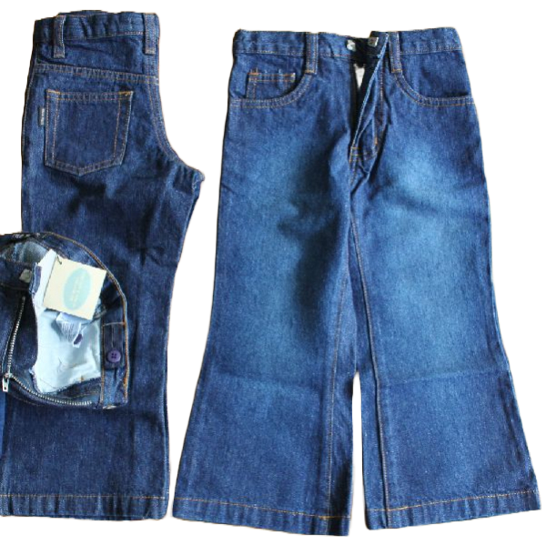 Jeans 5-pockets bootcut 100% Baumwolle  KidZone.dk