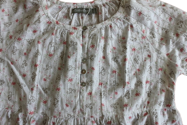 Kleid Batist Streublümchen romantisch Kleid Batist Streublümchen romantisch