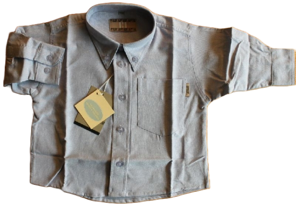 Oberhemd cotton bleu