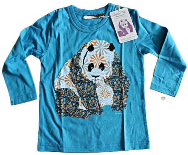 LS Shirt Animal Tails Gigant Panda LS Shirt Animal Tails Gigant Panda