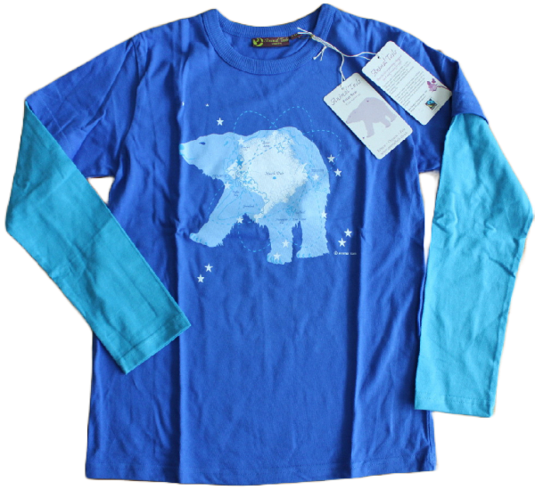 LS Shirt Animal Tails Polar Bear