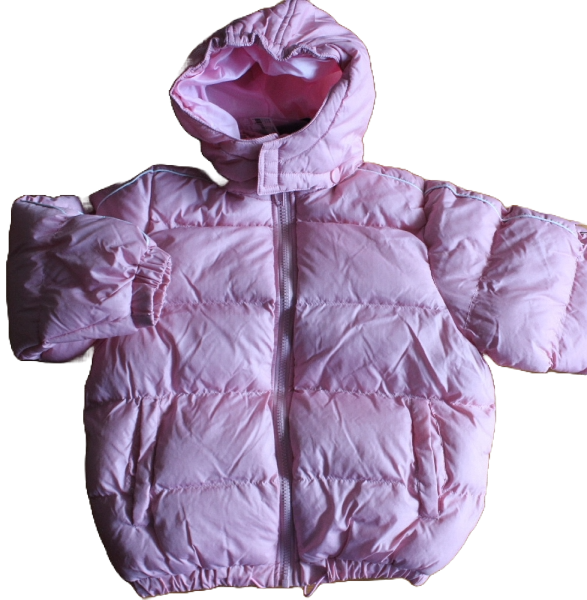 Winterjacke Nylon rosa Größe 104-116