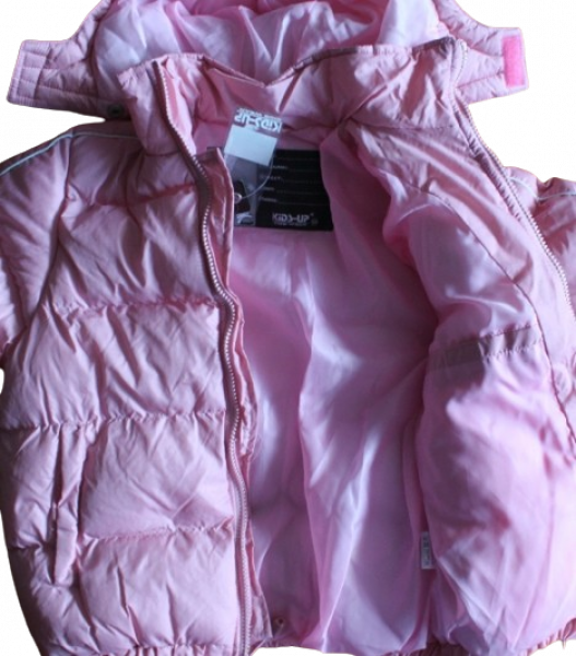 Winterjacke Nylon rosa Größe 104-116