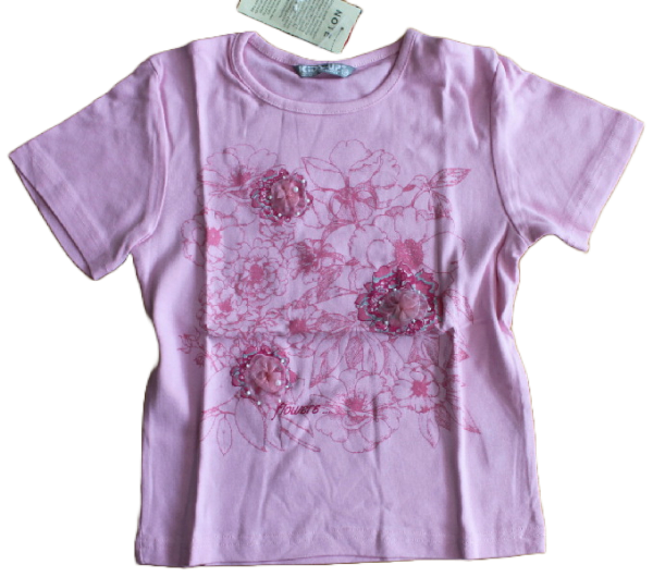 T-Shirt flowers rosa/pink