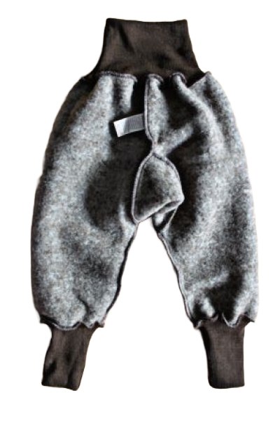 Schlupfhose Wollfleece kbT Fb. braun melange Schlupfhose Wollfleece kbT Fb. braun melange