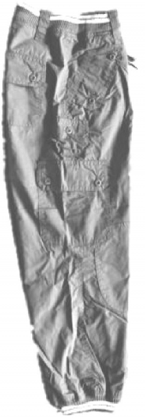Thermohose Stiefelhose, grau, Übergröße SMS  128-164 xw