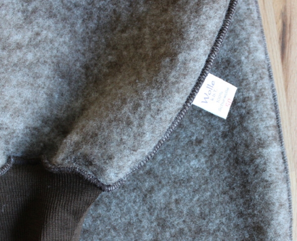 Strampelsack Wollfleece k.b.T. Gr. 50 cm braun Strampelsack Wollfleece k.b.T. Gr. 50 cm braun