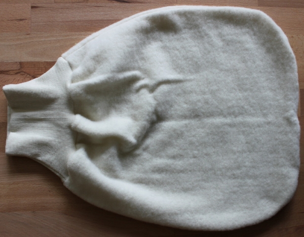 Strampelsack Wollfleece k.b.T. Größe 44 cm natur Strampelsack Wollfleece k.b.T. Größe 44 cm natur