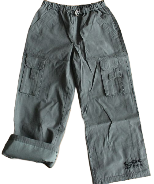 Thermohose Cargohose easyfit Oliv Größe 116
