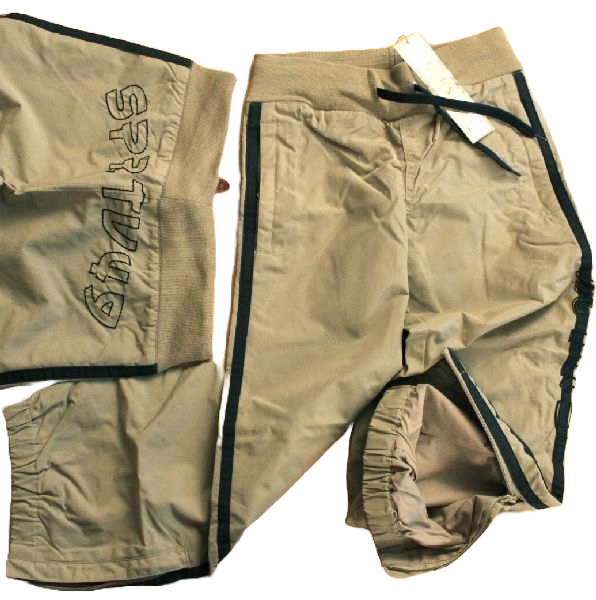 TIGERS Nylon-Outdoorhose Größe 152 beige/blau