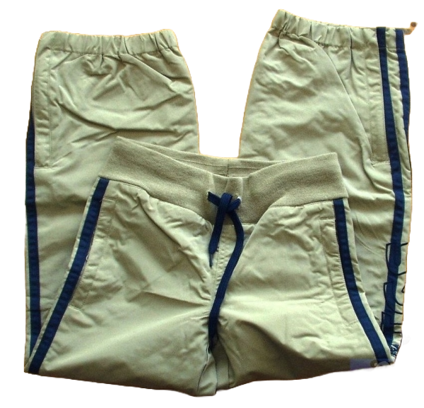 TIGERS Nylon-Outdoorhose Größe 152  beige/blau