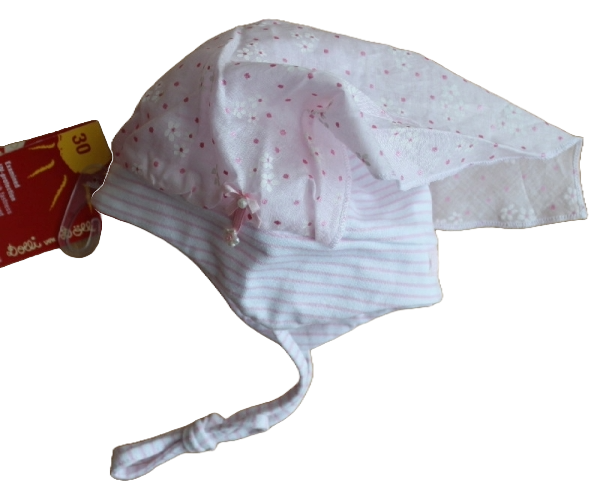 MützenTuch mit UV-protection rosa Größe 43/45