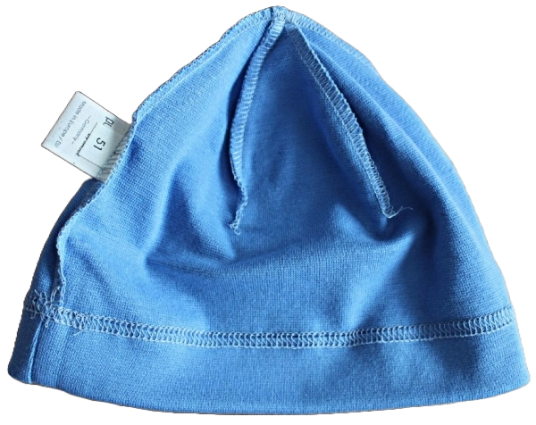 Umschlagmütze pure aqua 100% kbA cotton Größe 55-57