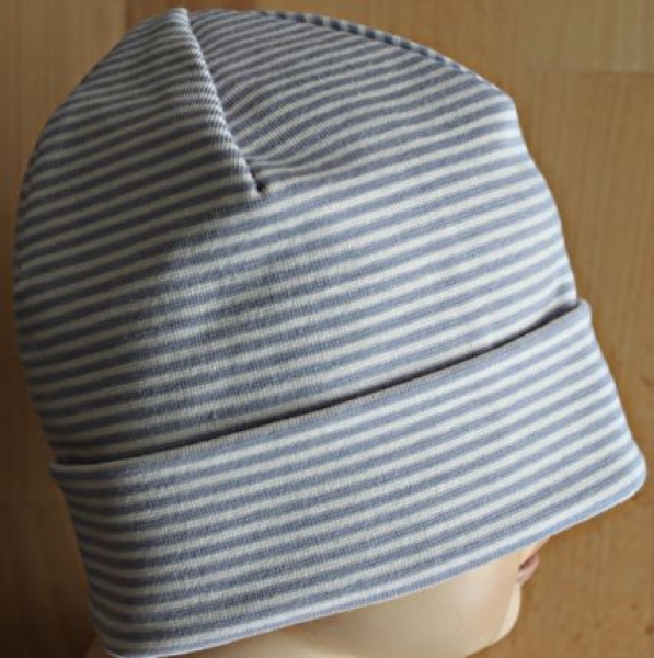 Umschlagmütze pure pure rosa/lavendel 100% kbA cotton Größe 53-55