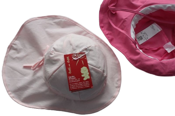 Sommerhut Nackenschutz UV Schutz, orange pink, rosa Sommerhut Nackenschutz UV Schutz, orange pink, rosa