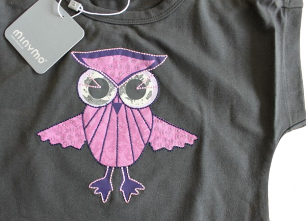 T-shirt Vibe 55 -s/s charcoal grey  Größe 92-128