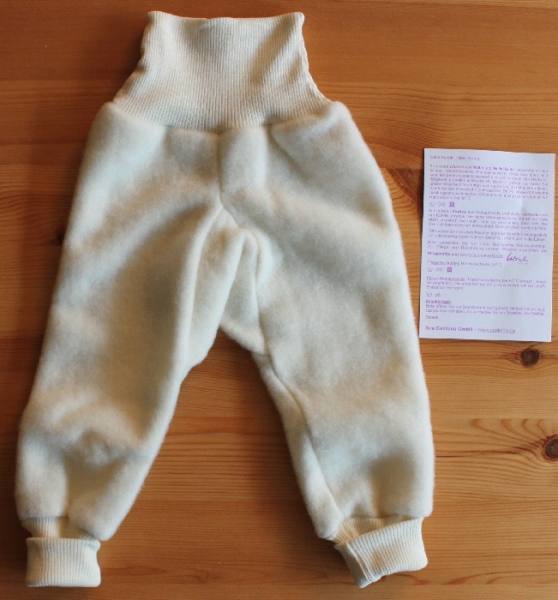 Schlupfhose Wollfleece kbT Fb. 01 natur Schlupfhose Wollfleece kbT Fb. 01 natur