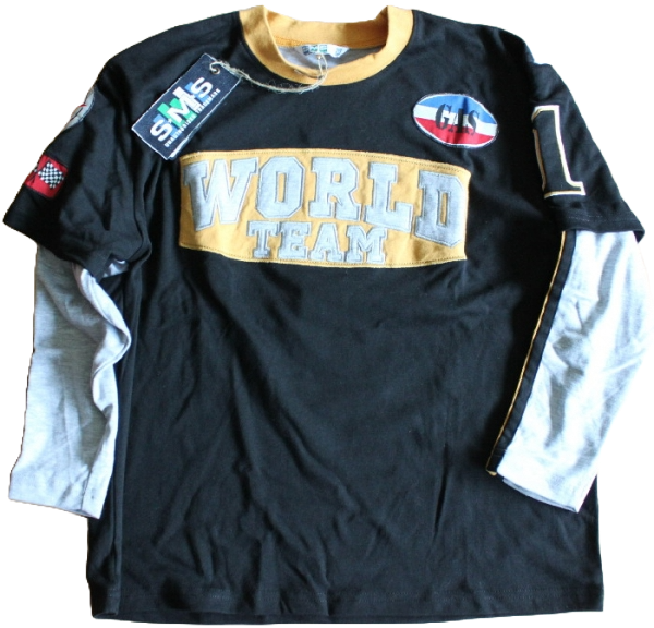 Long sleeve T-Shirt double lyer Größe 140-152xw Übergröße