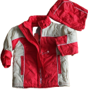 Winterjacke Skijacke Nylon rot