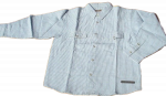 Hemd kariert cotton hellblau  Größe 122/128
