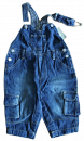 Latzhose Jeans denim Größe 68-92 100% cotton