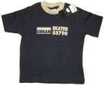 T-Shirt urban skater in marine
