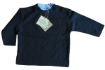 Sweatshirtpulli marine Feinstrick Größe 80
