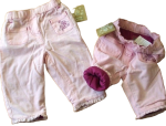 Baby Sommerhose cotton pants rosa  Größe 68-80