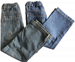 Jeans 5 pockets klassisch bluedenim Gummizug